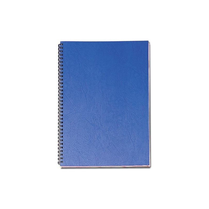 Okładki skórpodobne DELTA granatowe (100szt.) 5371305 FELLOWES