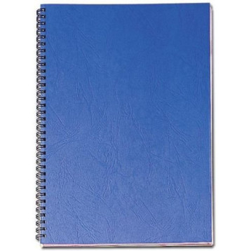 Okładki skórpodobne DELTA granatowe (100szt.) 5371305 FELLOWES