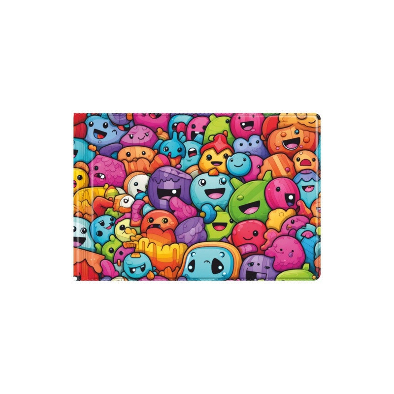 Okładka na dokumenty ucznia mała z nadrukiem MONSTERS OD-31-40 BIURFOL