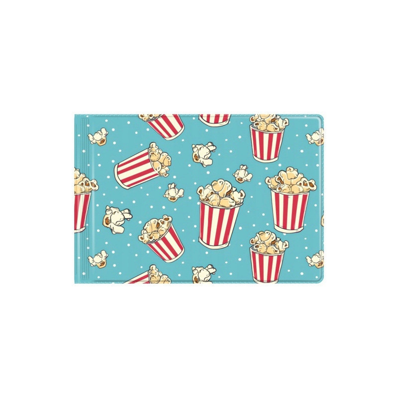 Okładka na dokumenty ucznia mała z nadrukiem POPCORN OD-33-39 BIURFOL