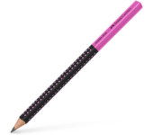 Ołówek JUMBO GRIP TWO TONE czarny/różowy 511911 FABER CASTELL