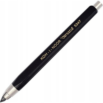 Ołówek mechaniczny 5,6 mm 12cm VERSATIL KUBUŚ czarny 5347 KOH-I-NOOR Ołówek mechaniczny 5,6 mm 12cm VERSATIL KUBUŚ czarny 5347 KOH-I-NOOR
