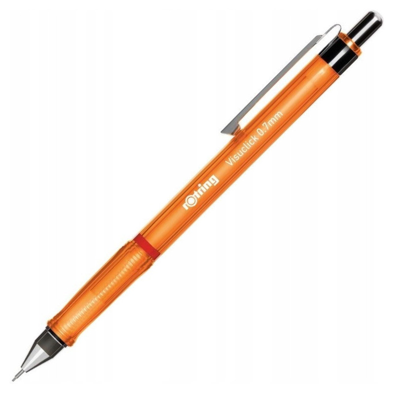 Ołówek automatyczny ROTRING VISUCLICK 0,7 pomarańczowy 2089092