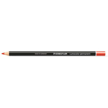 Ołówek na gładkie powierzchnie czerwony wodoodporny 108 20-2 STAEDTLER Ołówek na gładkie powierzchnie czerwony wodoodporny 108 20-2 STAEDTLER