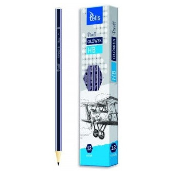 Ołówek PIXELL heksag. HB (12sztuk) KV060-HB TETIS