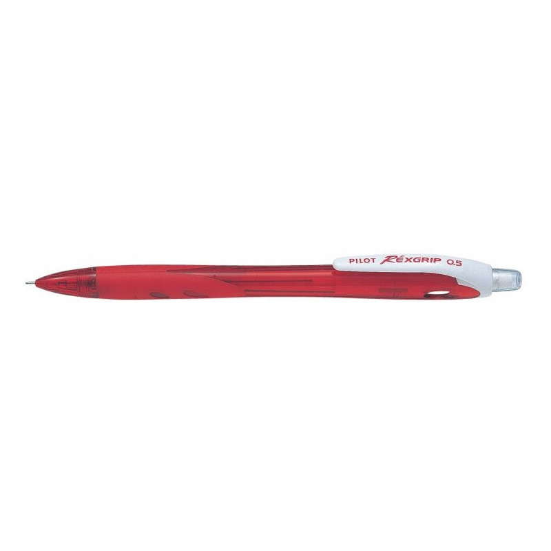 Ołówek automatyczny czerwony REXGRIP BG HRG-10R-R-BG PILOT
