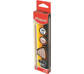 Ołówek drewniany Blackpeps 2H MAPED 850023