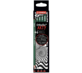Ołówek drewniany STABILO Othello 6 szt. ARTY Soft (2 2B, 2 3B, 2 4B) 282/6-21-1-20 STABILO