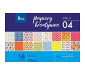 Zeszyt papierów kreatywnych A5 16k 100g KB029-04 TETIS