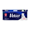 Papier toaletowy VELVET White Cotton COMFORT (10 rolek) 3 warstwy biały