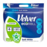 Papier toaletowy VELVET ECOROLL biały 3w. (4rol.)