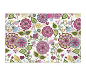 Mata na biurko mała dwustronna FLOWERS 0318-0061-82 PANTA PLAST