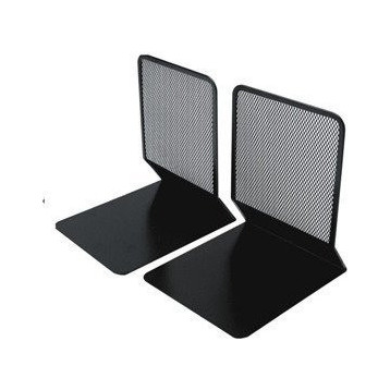 Podpórka do książek NATUNA siatka czarna (2szt)