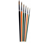 Pędzle okrągłe 252A 6szt. 170-1420 GRAND