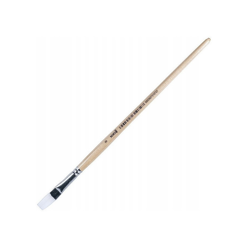 Pędzle nylonowe płaskie nr 8 6808 KOH-I-NOOR