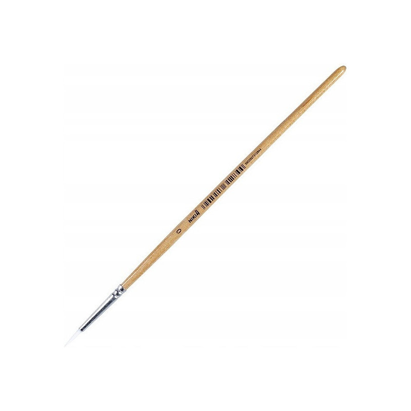 Pędzle nylonowe okrągłe NIKI4 NR 0 KOH-I-NOOR