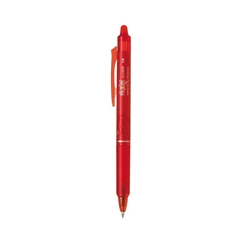 Pióro kulkowe FRIXION CLICKER 1mm czerwone PIBLRT-FR10-R PILOT