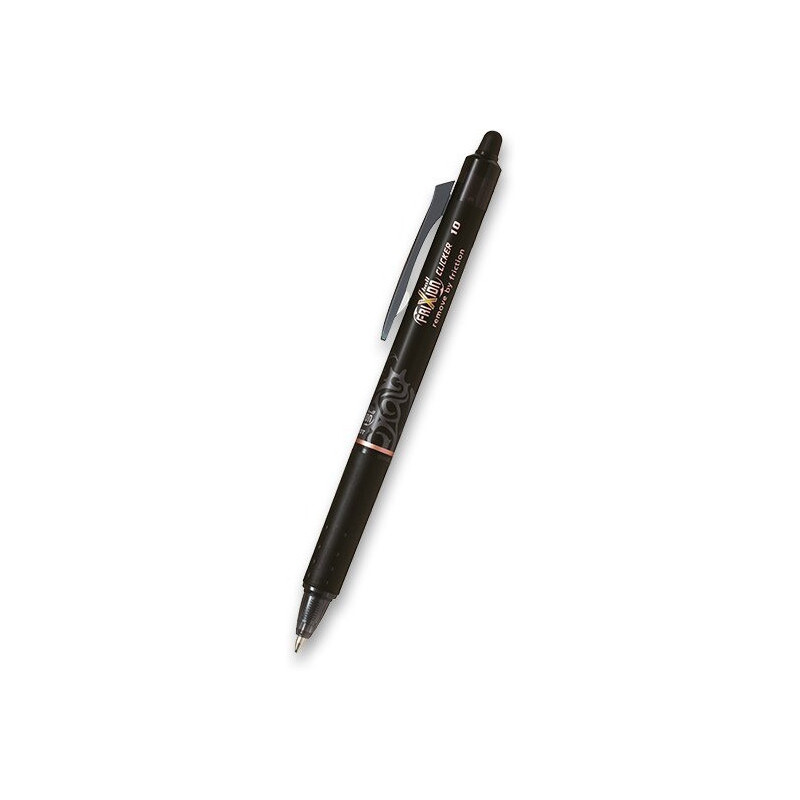 Wymazywalne pióro kulkowe FRIXION CLICKER 1.0 czarny BLRT-FR10-B PILOT