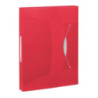 Teczka z gumką ESSELTE VIVIDA 40mm czerwona 624048