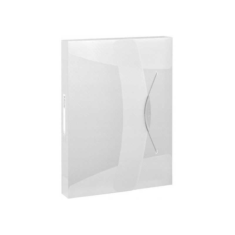 Teczka z gumką ESSELTE VIVIDA 40mm biała 624050