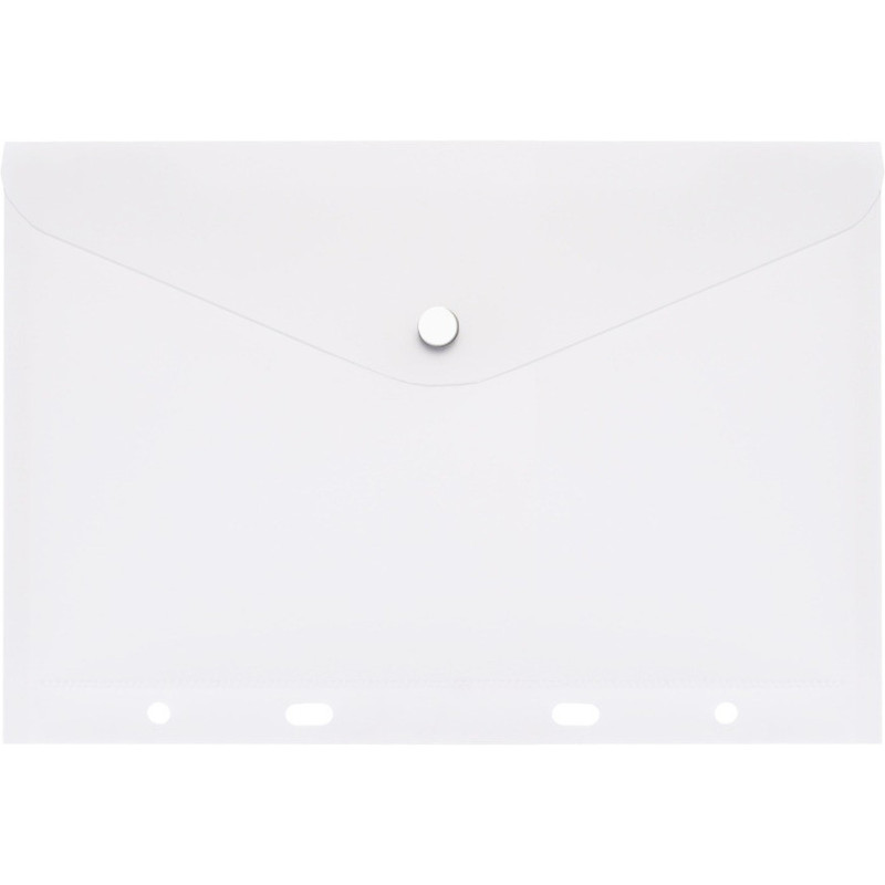 Teczka kopertowa na dokumenty A5 wpinana do segregatora PP przezroczysta TKZ-A5-10 BIURFOL