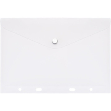 Teczka kopertowa na dokumenty A5 wpinana do segregatora PP przezroczysta TKZ-A5-10 BIURFOL