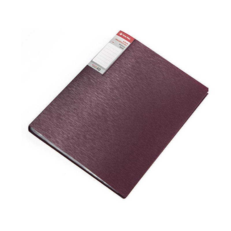 Album prezentacyjny 40 kieszeni bordowy SIMPLE 0410-0056-10 Panta Plast