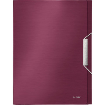 Teczka z gumką LEITZ STYLE 30mm A4 Rubinowa czerwień 39560028 Teczka z gumką LEITZ STYLE 30mm A4 Rubinowa czerwień 39560028