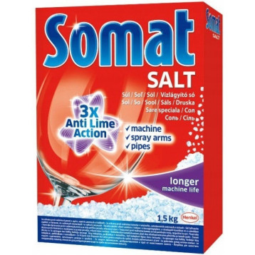 Sól do zmywarek SOMAT 1.5kg machine Sól do zmywarek SOMAT 1.5kg machine