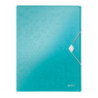 Teczka z gumką LEITZ WOW 30mm 250k A4 turkusowa 46290051