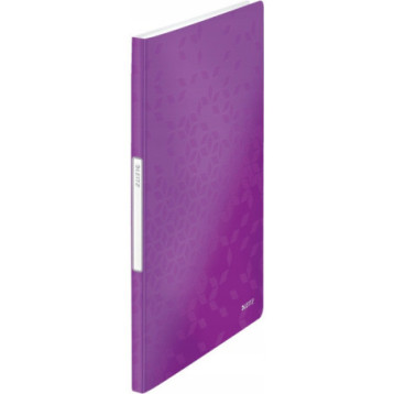 Album ofertowy 20kieszeni LEITZ WOW fioletowy 46310062 Album ofertowy 20kieszeni LEITZ WOW fioletowy 46310062