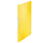 Album ofertowy 20 koszulek PP LEITZ WOW, żółty 46310016