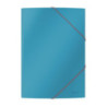 Teczka kartonowa z gumką, A4, niebieska 30020061