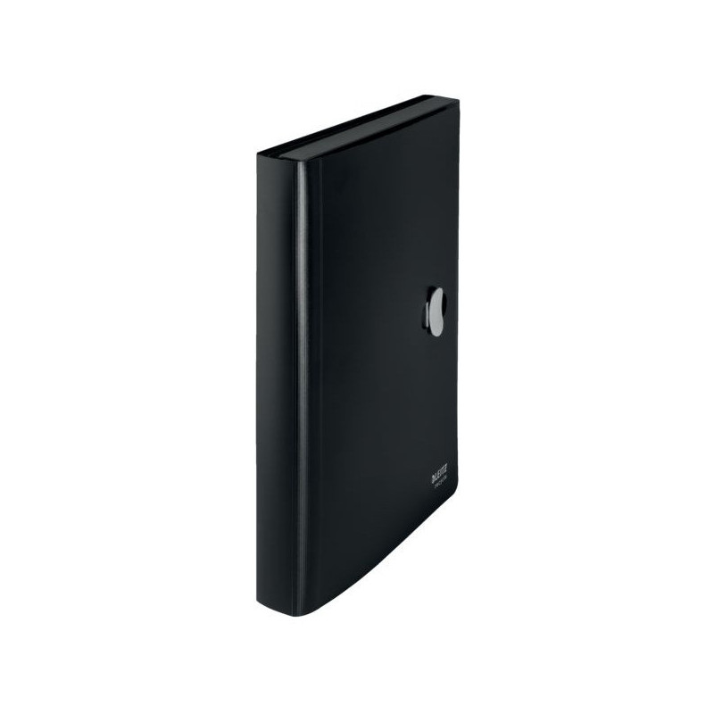 Teczka z przegródkami Recycle A4 PP, czarna 46240095