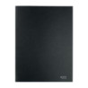 Teczka z 3 klapkami Recycle A4, czarna 39060095