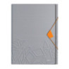Teczka z przegródkami Leitz Urban Chic, PP, A4, mieści 250 kartek, szara 39970088