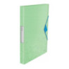 Teczka z gumką Leitz Urban Chic, PP, A4, grzbiet 25 mm, zielona 39480050
