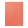 Teczka kartonowa z gumką Colour`Breeze A4 koralowa 628494 ESSELTE