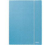 Teczka kartonowa z gumką Colour`Breeze A4 niebieska 628492 ESSELTE