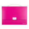 Teczka z rączką 13-przegródek RIO różowa 38126 PINK DELI