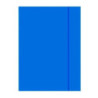 Teczka z gumką ekonomiczna NATUNA A4 (10szt) niebieska 320g