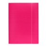 Teczka z gumką ekonomiczna NATUNA A4 (10szt) różowa 320g