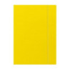 Teczka z gumką ekonomiczna NATUNA A4 (10szt) żółta 320g