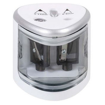 Temperówka elektryczna 2 grubości biało-czarna SSC100 STRIGO