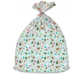 Worek upominkowy CHRISTMAS plastik XXL mix wzorów 92x110 PaKaDo