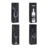 Torebka prezentowa 12x36x9cm na butelkę Lux TBF-24073-BB ROZETTE