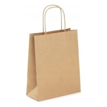 Torba ekologiczna ECOBAG 305x170x340mm biała 100g 10811040000