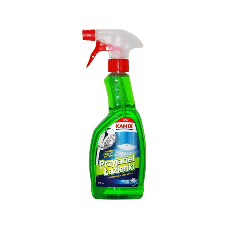 Aktywna piana KAMIX Przyjaciel Łazienki kamień rdza mydło 500ml