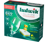 Tabletki do zmywarki (50tabletek) LEMON ALL IN ONE LUDWIK 211648