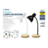 Lampka biurkowa PLATINET MARMA E27 metalowa czarna (46007)